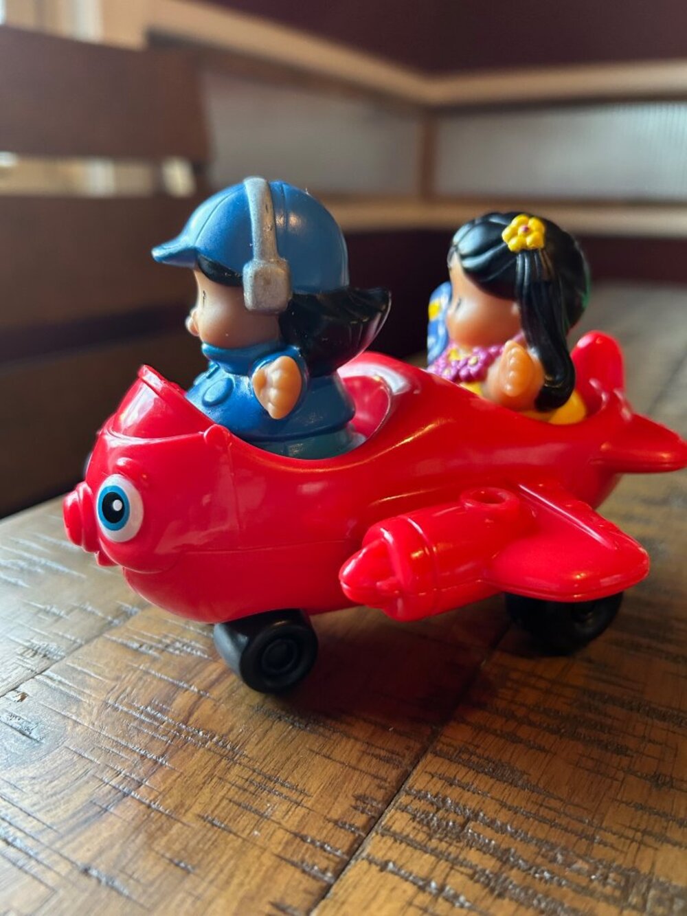 Fisher Price Little People  vacation flight  plane  travel together  Airplane  w